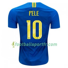Tenue Brésil Pele 10 Exterieur Coupe du monde 2018 Maillot de Foot